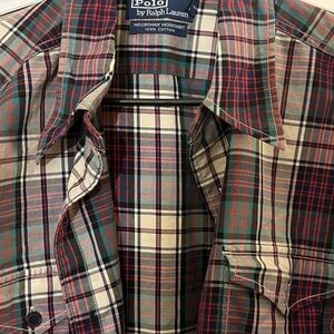 Polo by Ralph Lauren Multicolor Plaid Woodsman Shirt